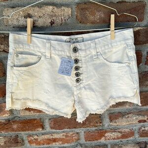 NWT Free People Denim Shorts Size 24